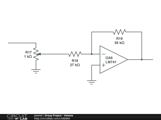 Group Project - Volume - CircuitLab