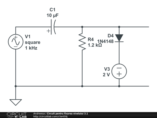 Circuit pentru fixarea nivelului 3.1 - CircuitLab