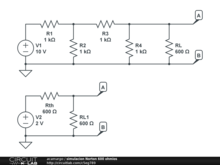 simulacion Norton 600 ohmios