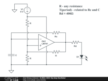 6.002x CECC Op Amp Oscillator