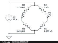 Wheatstone Bridge