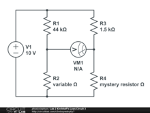 Lab 2 Kirchhoff's Laws Circuit 3