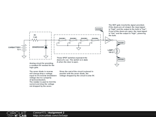 Assignment 2 - CircuitLab