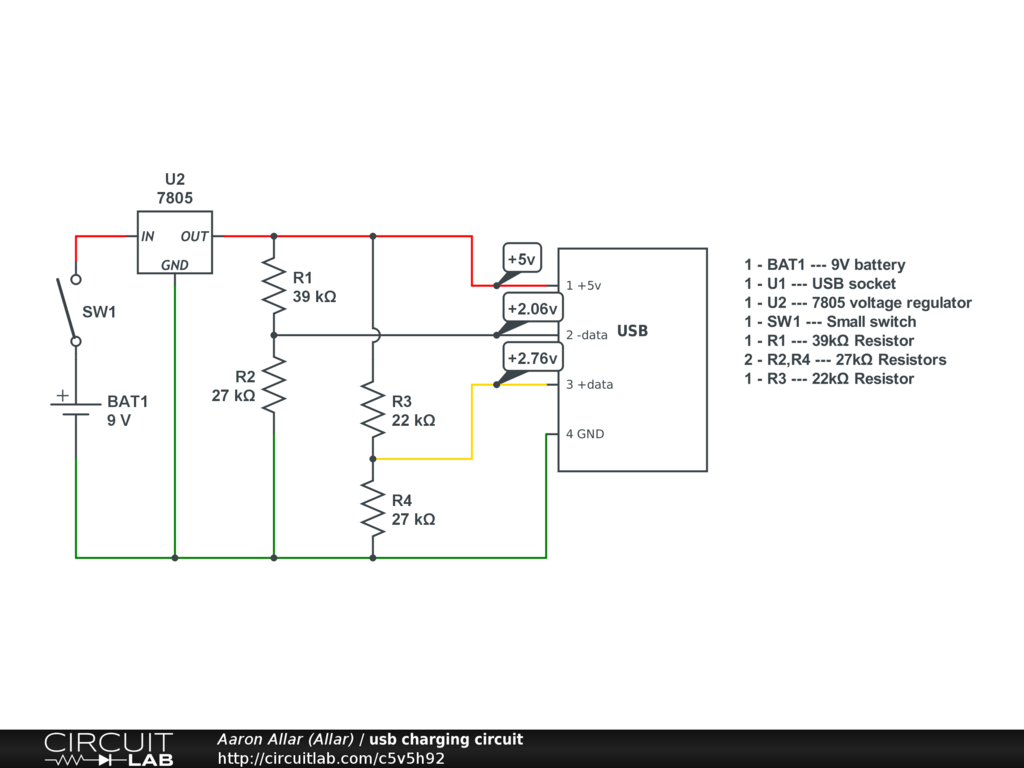 usb circuit -