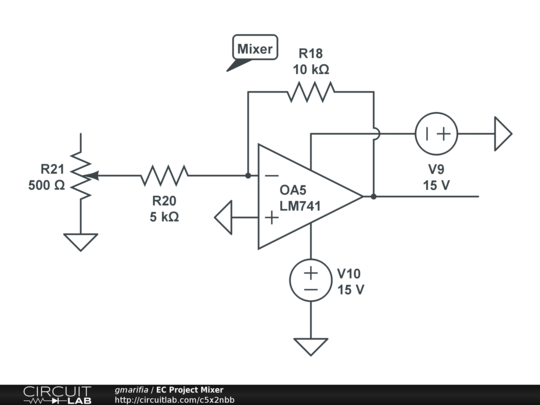 EC Project Mixer - CircuitLab