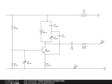 Radio frequency oscilator final