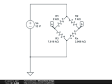 Wheatstone Bridge