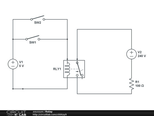 Relay - CircuitLab