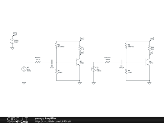 Amplifier - CircuitLab