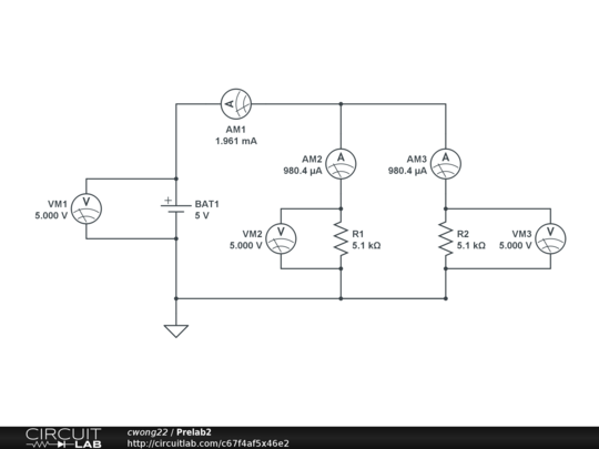 Prelab2 - CircuitLab