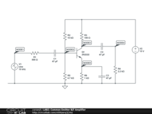 LAB2: Common Emitter BJT Amplifier