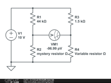 2.3 Circuit Kirchoffs laws lab