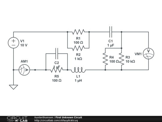 First Unknown Circuit - CircuitLab