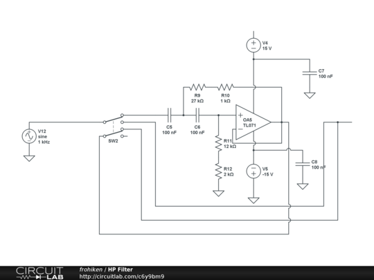 HP Filter - CircuitLab