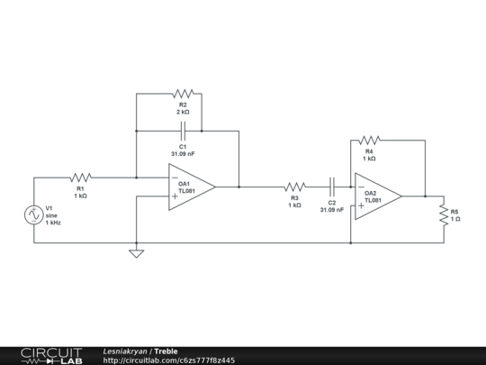 Treble - CircuitLab