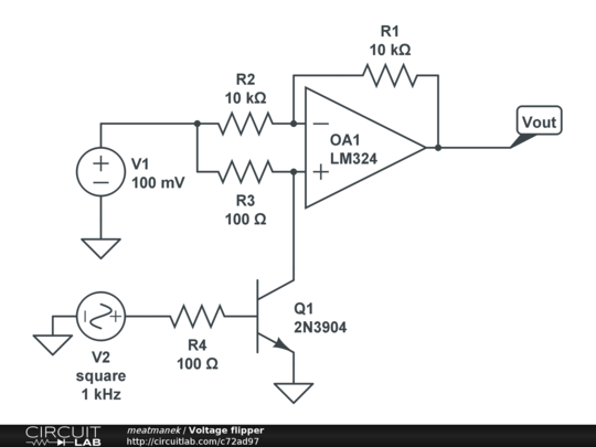 CircuitLab электрическая схема 72ad97