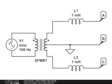 Lab 9 Center Tap Circuit