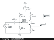 Common Emitter AMP