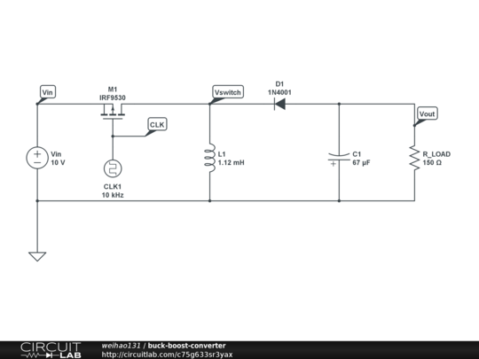 buck-boost-converter - CircuitLab