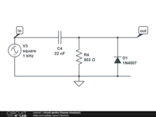 circuit pentru fixarea nivelului1