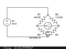 Wheat Bridge Circuit