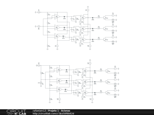 Projeto 1 - Acionas - CircuitLab