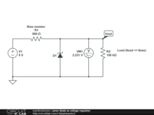 zener diode as voltage regulator