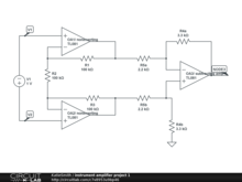 instrument amplifier project 1