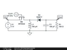 Part E:buck-boost converter