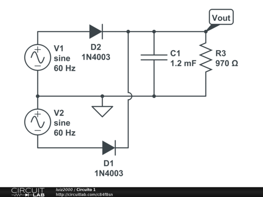 Circuito 1 - CircuitLab