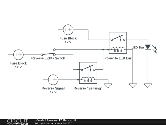 Reverse LED Bar circuit - CircuitLab