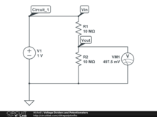 Voltage Dividers and Potentiometers