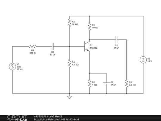 Lab1 Part2 - CircuitLab