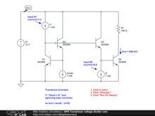 NPN Translinear voltage divider core