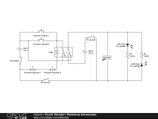 Circuit: Elevador i Plataforma Salvaescales - CircuitLab