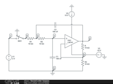 Second order lowpass