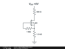 drain feedback FET circuit_2