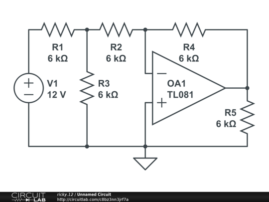 Circuit Simulation Project Part A - CircuitLab