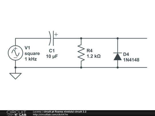 circuit pt fixarea nivelului circuit 2.2 - CircuitLab