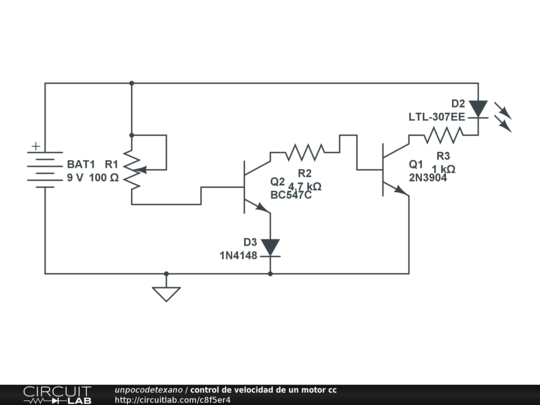 control de velocidad de un motor cc - CircuitLab