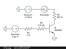 Transistor Current Gain