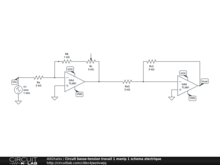 Circuit basse-tension travail 1 manip 1 schema electrique