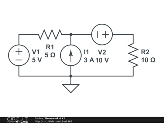 Homework 4 #1 - CircuitLab