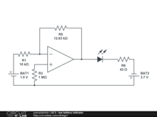 LR 3 - low battery indicator