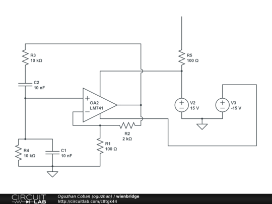 wienbridge - CircuitLab