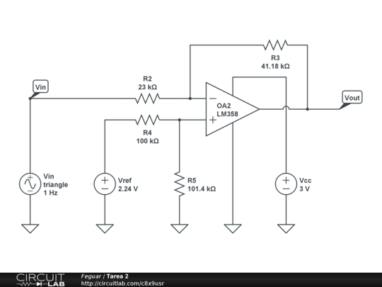 Tarea 2 - CircuitLab