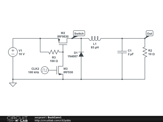 BuckConv1 - CircuitLab