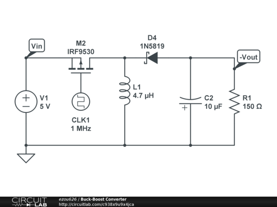 Buck-Boost Converter - CircuitLab