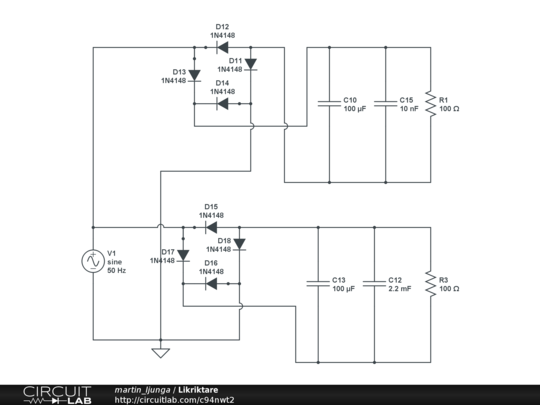 Likriktare - CircuitLab