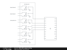 BCS-460 output wiring